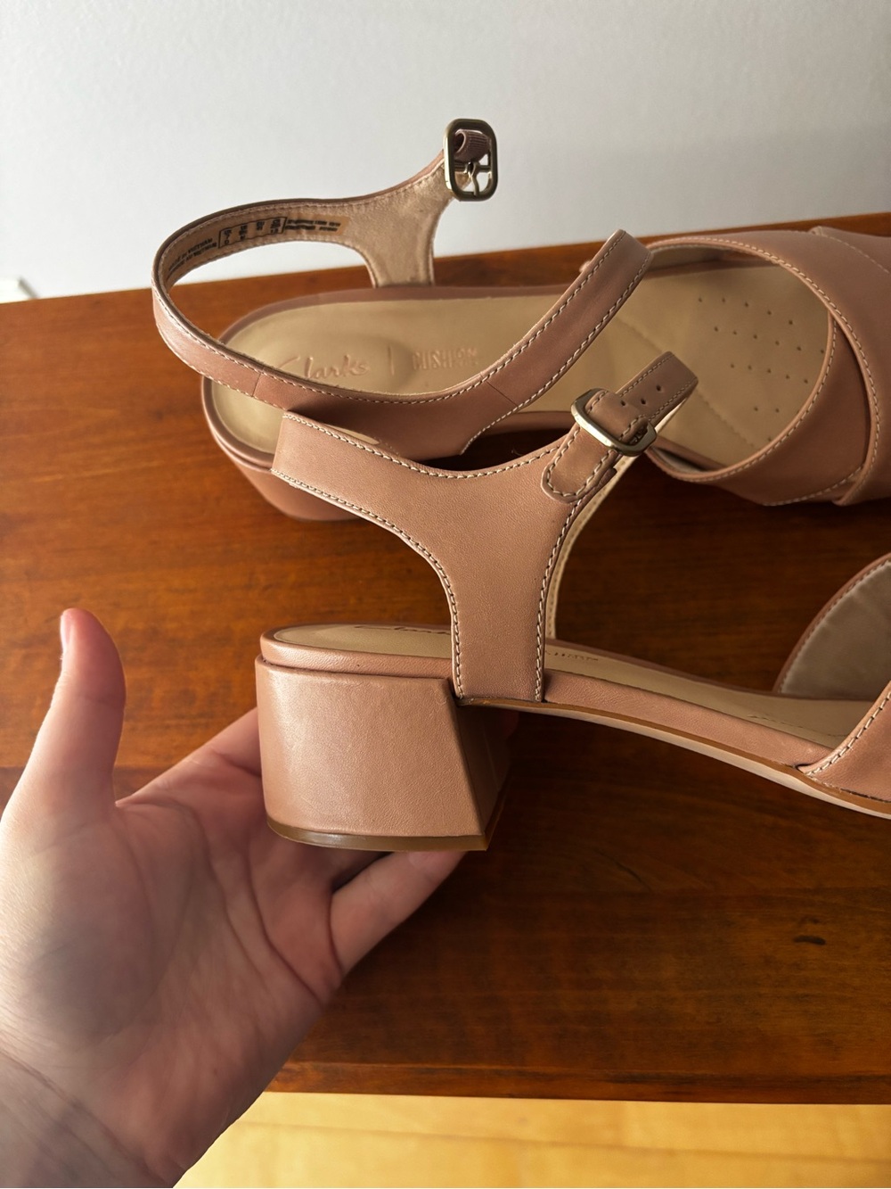 Classic Block Heel Sandals - Women's Dress Sandals - Picture 5 of 7